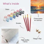 Load image into Gallery viewer, Golden Horizon Paint by Numbers
