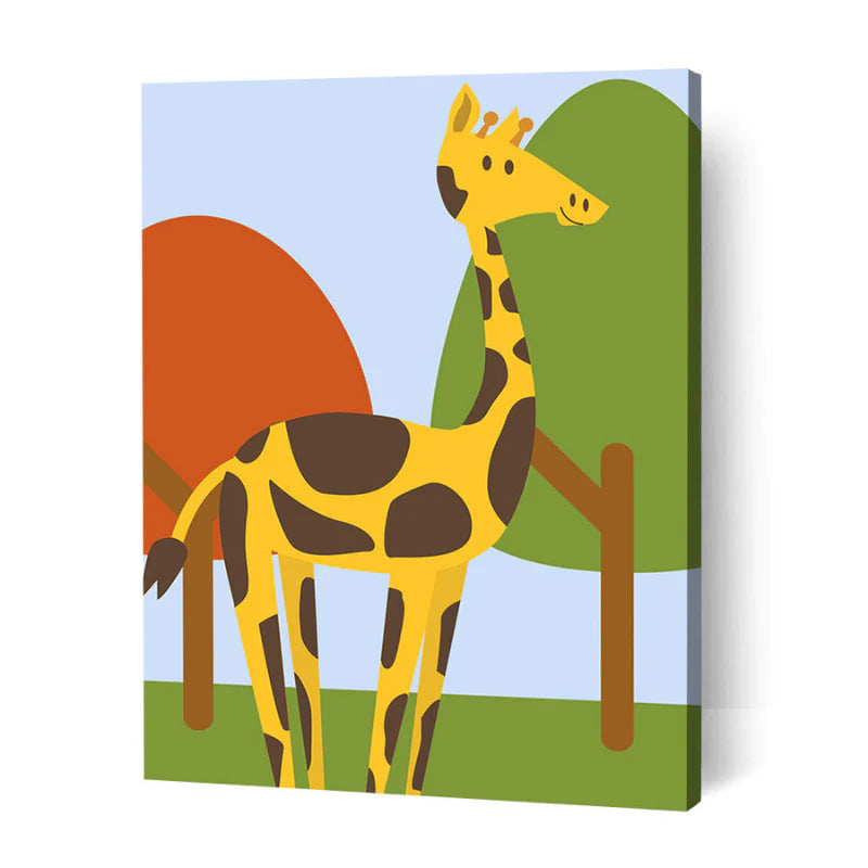 Giraffe Paint by Numbers