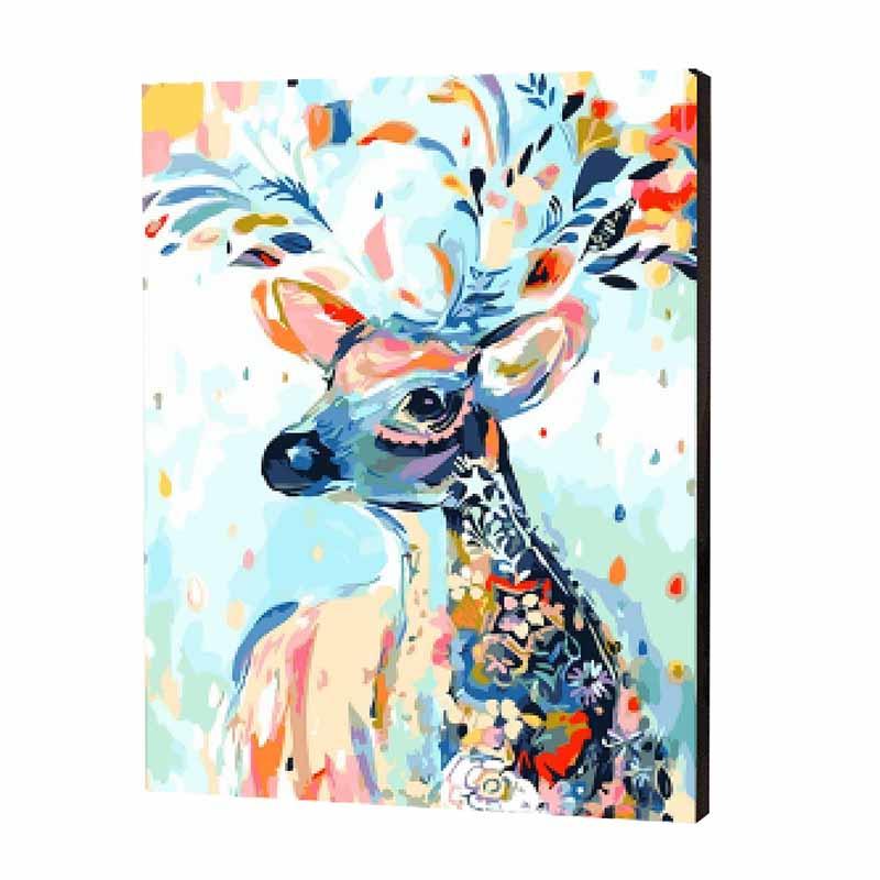 Rainbow Deer, Paint with Diamonds