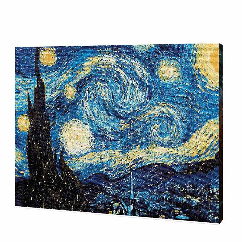 Starry Night, Paint with Diamonds